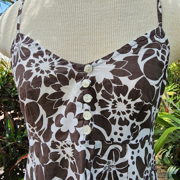 WINTER CLEARANCE - 100% flower prints summer dress - Picture 2 of 6